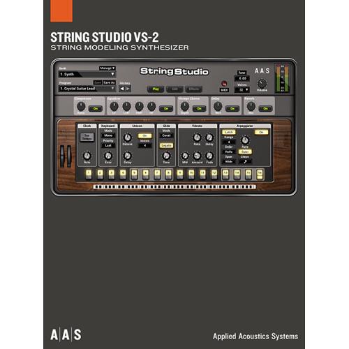 Applied Acoustics Systems String Studio VS-2 Packs String Modeling Synthesizer Plug-In and Sound Banks Bundle