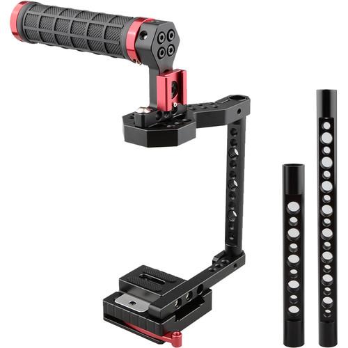 CAMVATE Camera Cage with Top Handle for Medium and Large-Sized DSLRs