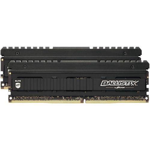 Crucial 16GB Ballistix Elite Series DDR4 3466 MHz UDIMM Memory Module Kit