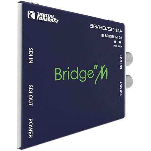 DIGITAL FORECAST Bridge Micro 3G HD SD-SDI Recloking 1x3 Video Distribution Amplifier