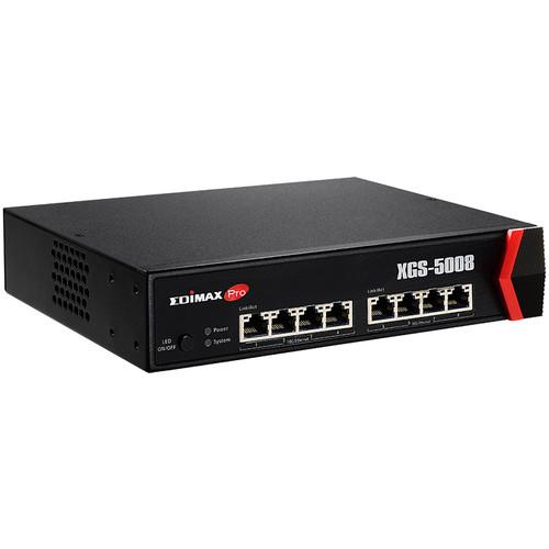 EDIMAX Technology XGS-5008 8-Port 10-Gigabit Ethernet Managed Switch