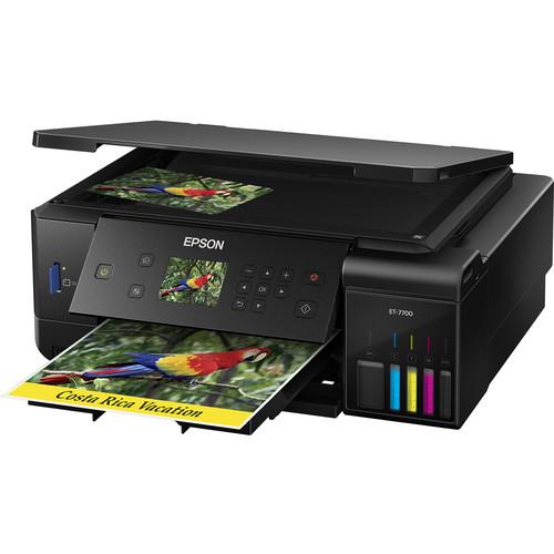 Epson Expression Premium ET-7700 EcoTank All-In-One Inkjet Printer