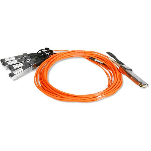 iStarUSA 40 Gb s QSFP to 4x SFP Active Optical Split Cable