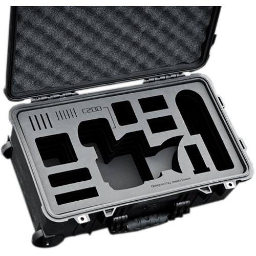 Jason Cases Compact Protective Case with Custom Foam for Canon C200