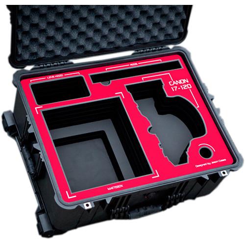 Jason Cases Protective Case for Canon 17-120mm Lens and Mattebox