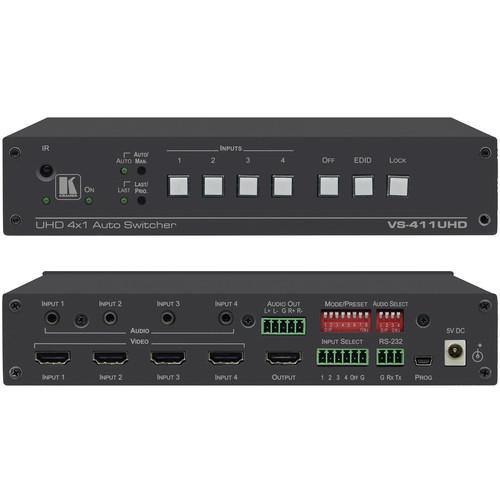 Kramer VS-411UHD 4x1 Automatic 4K HDMI Auto Switcher