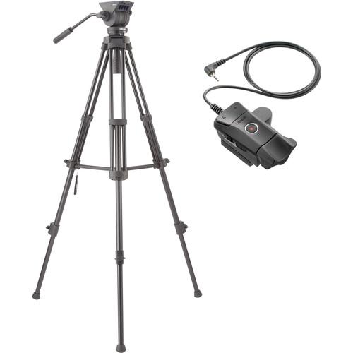 Libec TH-X Video Tripod System with ZFC-L LANC Remote Control