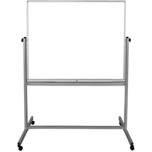 Luxor MB4848WW Mobile Magnetic Reversible Whiteboard