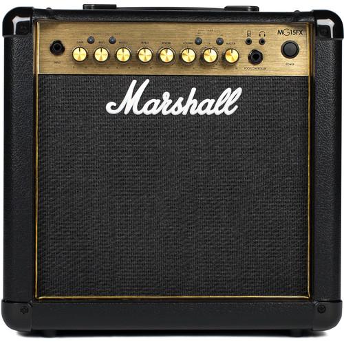 Marshall Amplification MG15GFX 4-Channel Solid-State Combo Amplifier with Presets and FX