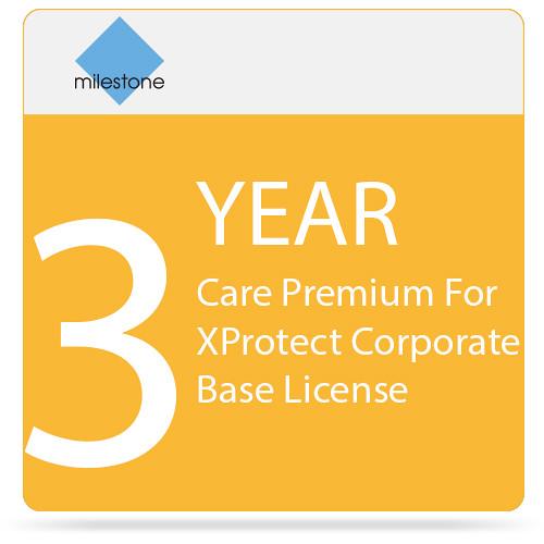 Milestone Care Premium for XProtect Corporate Base License