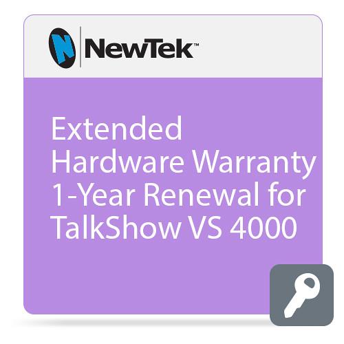 NewTek Extended Hardware Warranty for TalkShow VS 4000