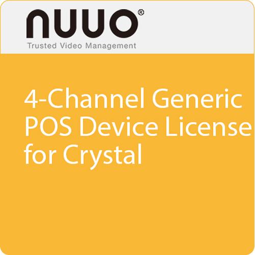 NUUO 4-Channel Generic POS Device License for Crystal