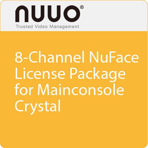 NUUO 8-Channel NuFace License Package for Mainconsole Crystal
