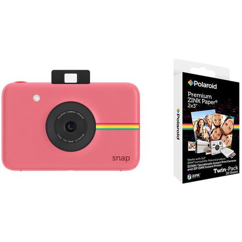 Polaroid Snap Instant Digital Camera with Paper Kit