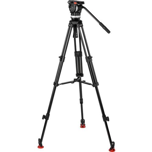 Sachtler System Ace XL MS AL with Fluid Head, Ace 75 2 D Tripod, Mid-Level Spreader & Bag