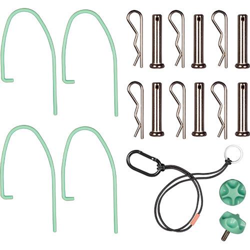 Syrp Slingshot Camera Safety Lanyard, 4 Wheel Safety Hooks, & Mounting Hardware