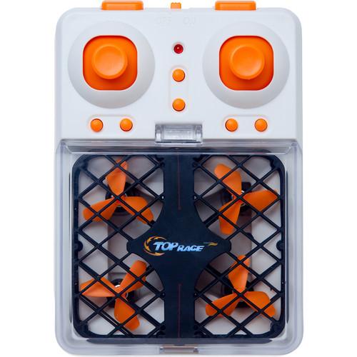Top Race 2.4 GHz RC Mini Pocket Drone Quadcopter with Headless Mode