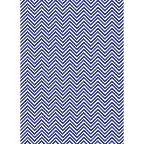 Westcott Classic Chevron Matte Vinyl Backdrop with Grommets