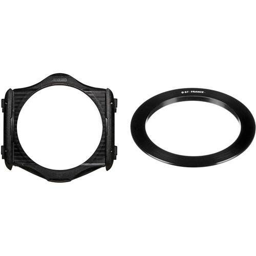 Cokin P Series Filter Holder and 67mm P Series Filter Holder Adapter Ring Kit