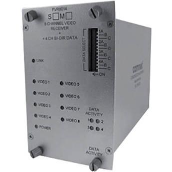 COMNET 8-Channel 10-Bit Video Receiver Bi-Directional Data Transceiver