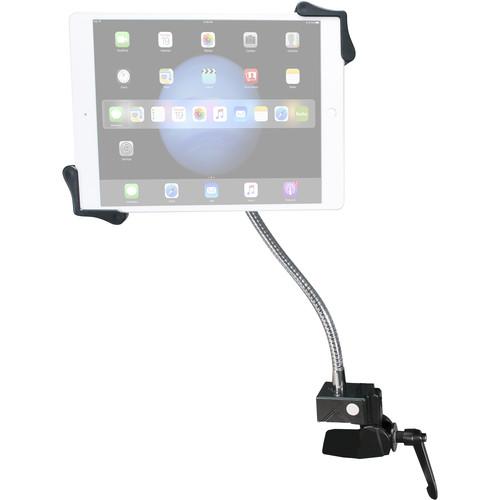 CTA Digital Heavy-Duty Gooseneck Clamp Stand for 7-13" Tablets