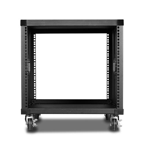 iStarUSA 23.6" Deep 9 RU Simple Server Rack with Wood Top