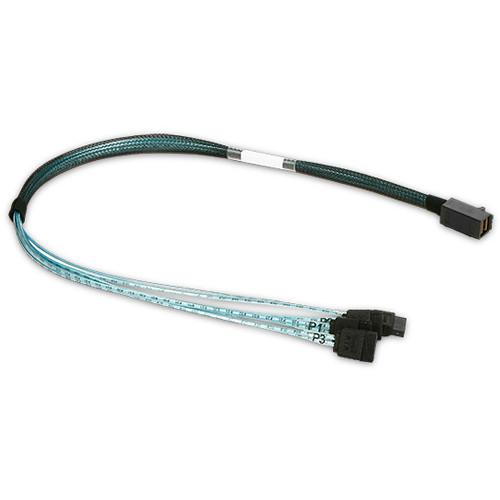 iStarUSA HD miniSAS SFF-8643 to 4x SATA Forward Breakout Cable
