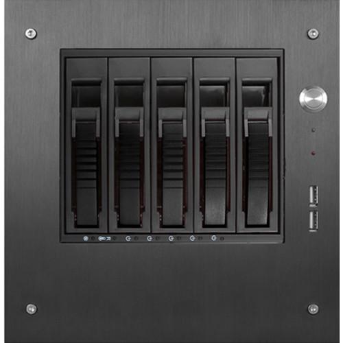 iStarUSA S-35-B5SA Compact Stylish 5x 3.5" Hotswap mini-ITX Tower