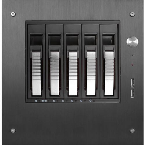iStarUSA S-35-B5SA Compact Stylish 5x 3.5" Hotswap mini-ITX Tower
