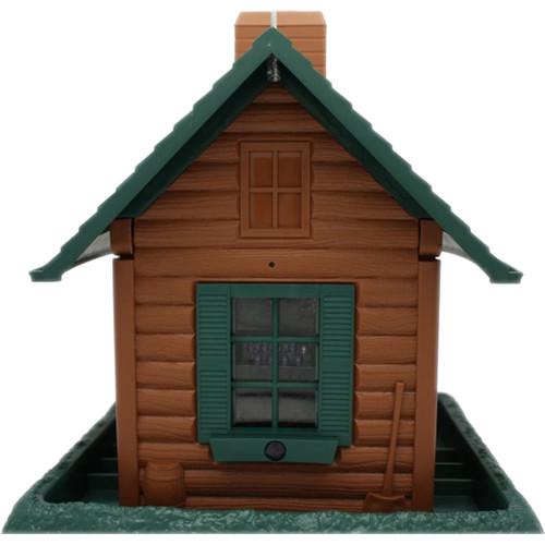 KJB Security Products SG Home Outdoor Bird Feeder with Covert Battery-Operated Night Wi-Fi Camera & DVR