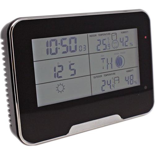 KJB Security Products SleuthGear Zone Shield EZ Wi-Fi Weather Station with 1080p Covert Camera & DVR