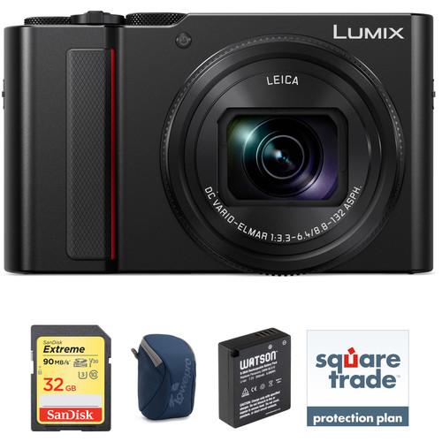 Panasonic Lumix DC-ZS200 Digital Camera Deluxe Kit