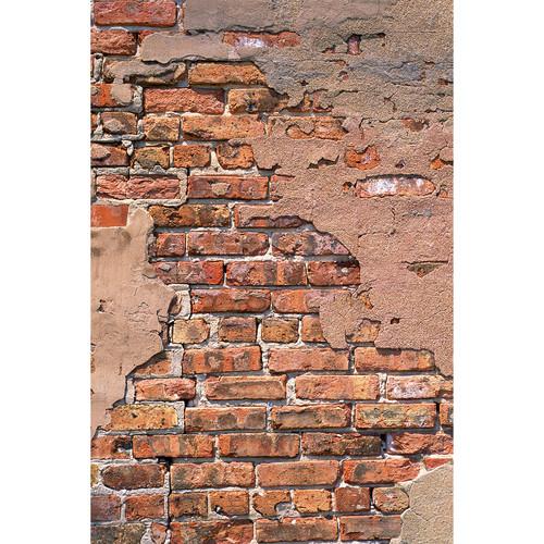 Savage Plastered Red Brick Printed Vinyl Backdrop