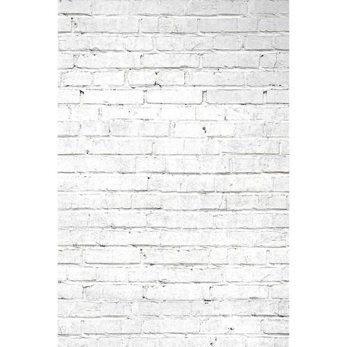 Savage White Brick Printed Vinyl Backdrop