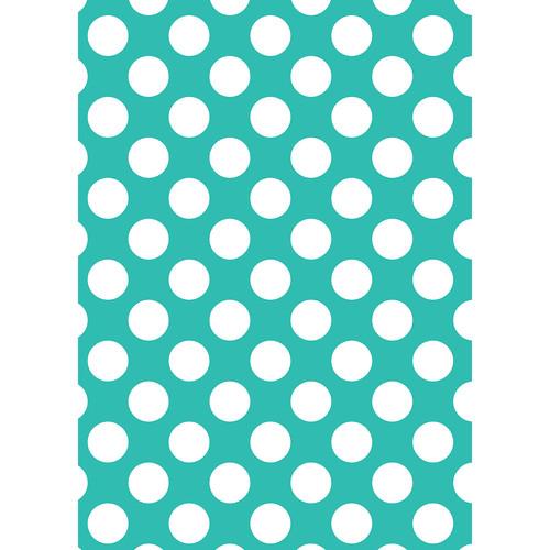 Westcott Large Dots Matte Vinyl Backdrop with Grommets