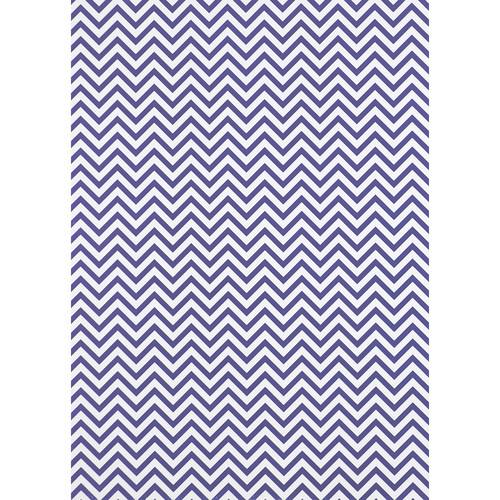 Westcott Narrow Chevron Matte Vinyl Backdrop with Grommets