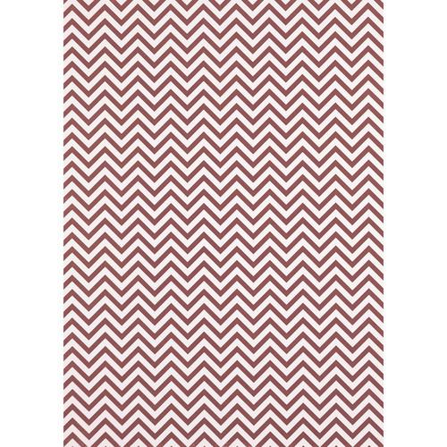 Westcott Narrow Chevron Matte Vinyl Backdrop with Grommets
