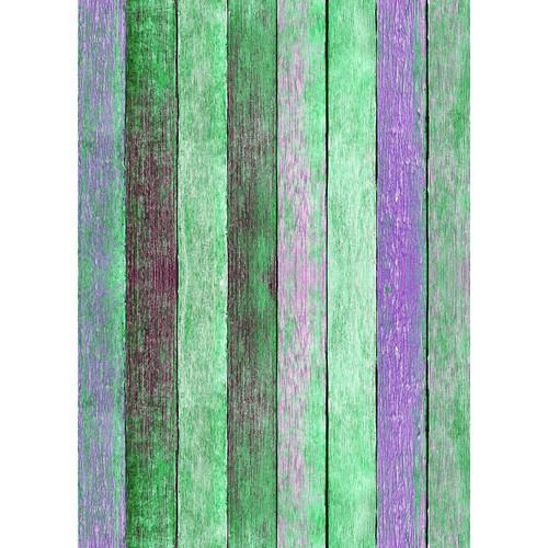 Westcott Rustic Wood Matte Vinyl Backdrop with Grommets