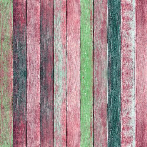 Westcott Rustic Wood Pattern Art Canvas Backdrop with Hook-and-Loop Attachment