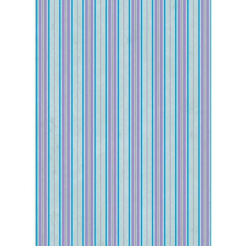 Westcott Striped Wallpaper Art Canvas Backdrop with Grommets