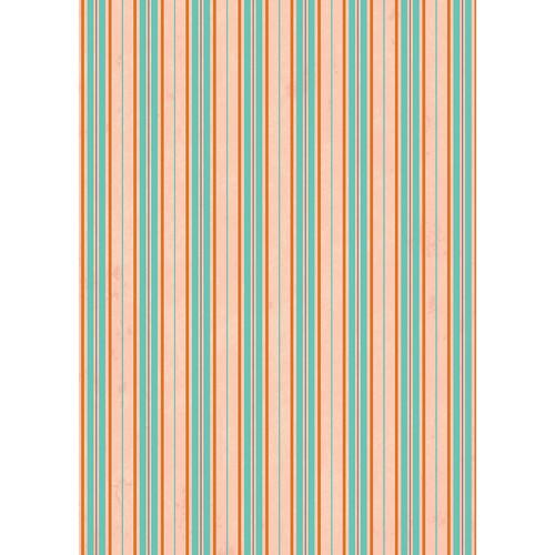 Westcott Striped Wallpaper Art Canvas Backdrop with Grommets