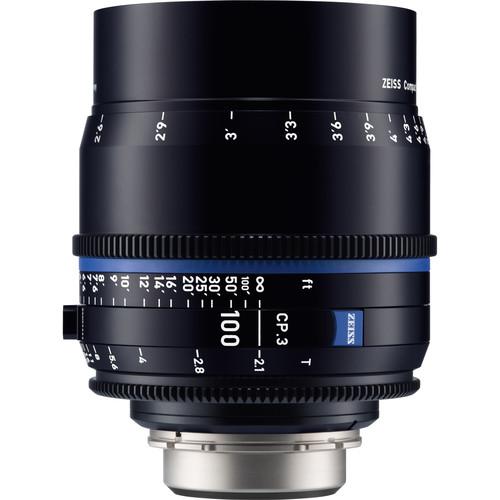 ZEISS CP.3 100mm T2.1 Compact Prime Lens