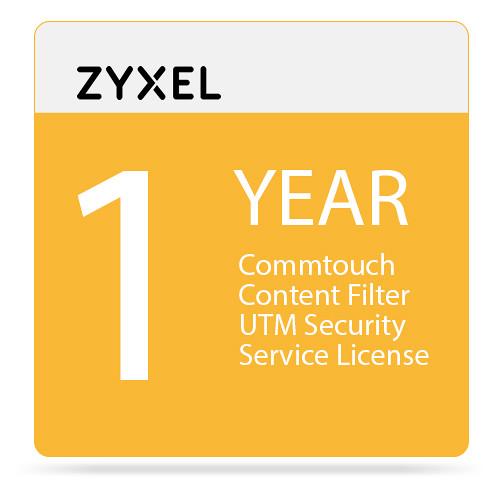 ZyXEL 1-Year Commtouch Content Filter UTM Security Service License for USG100-Plus Unified Security Gateway