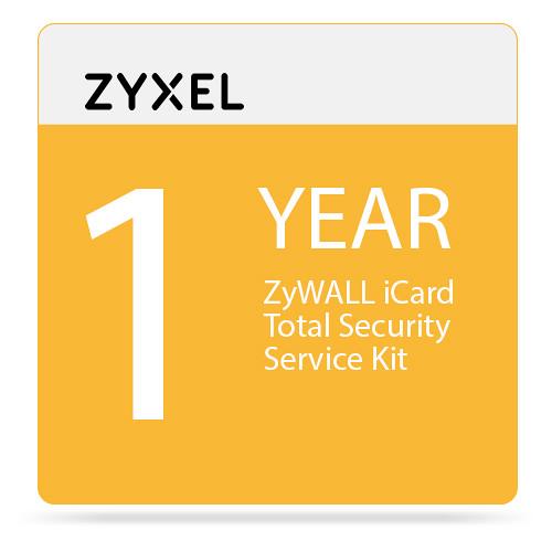 ZyXEL 1-Year ZyWALL iCard Total Security Service Kit for USG2000 Unified Security Gateway