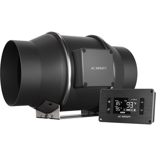 AC Infinity CLOUDLINE T6 Quiet Inline Mixed-Flow Duct Fan System