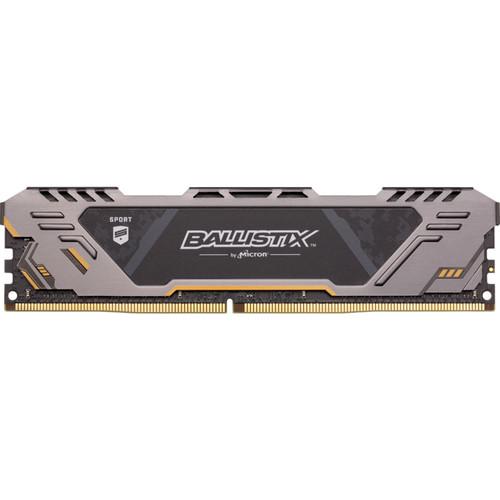 Ballistix 16GB Sport AT Series DDR4 3200 MHz DR UDIMM Memory Module
