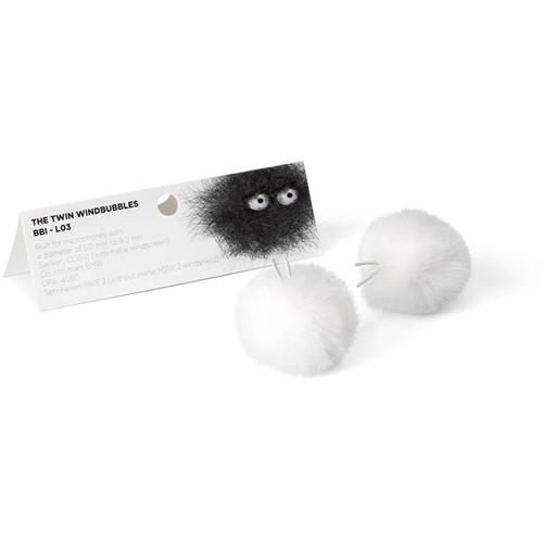 Bubblebee Industries Furry Windbubbles for Lavalier Microphones 3 to 4mm