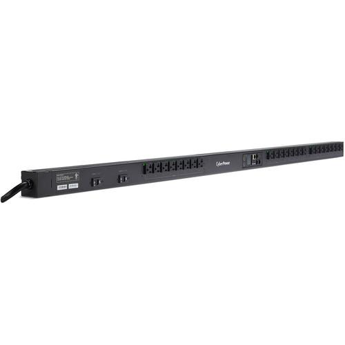 CyberPower PDU81102 24-Outlet Switched Metered-by-Outlet Power Distribution Unit with 10