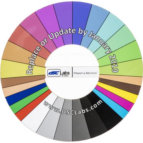 DSC Labs Print-A-Match Field Chart