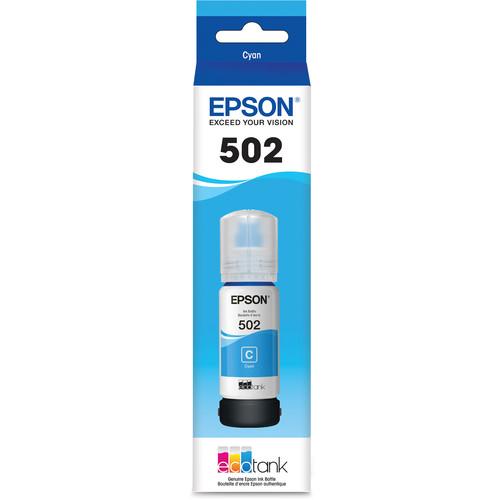 Epson T502 Cyan EcoTank Ink Bottle